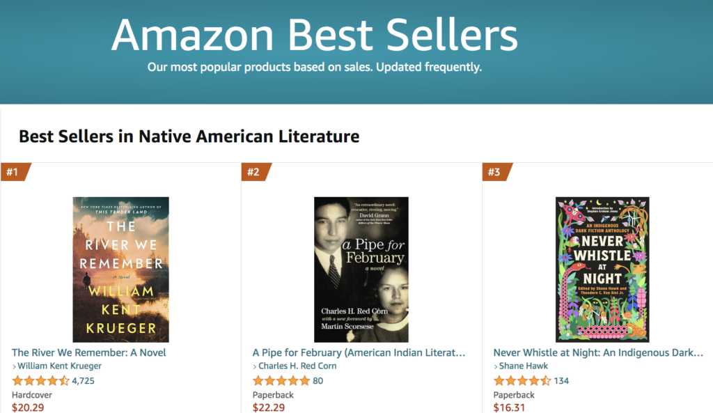 Amazon book categories best seller list